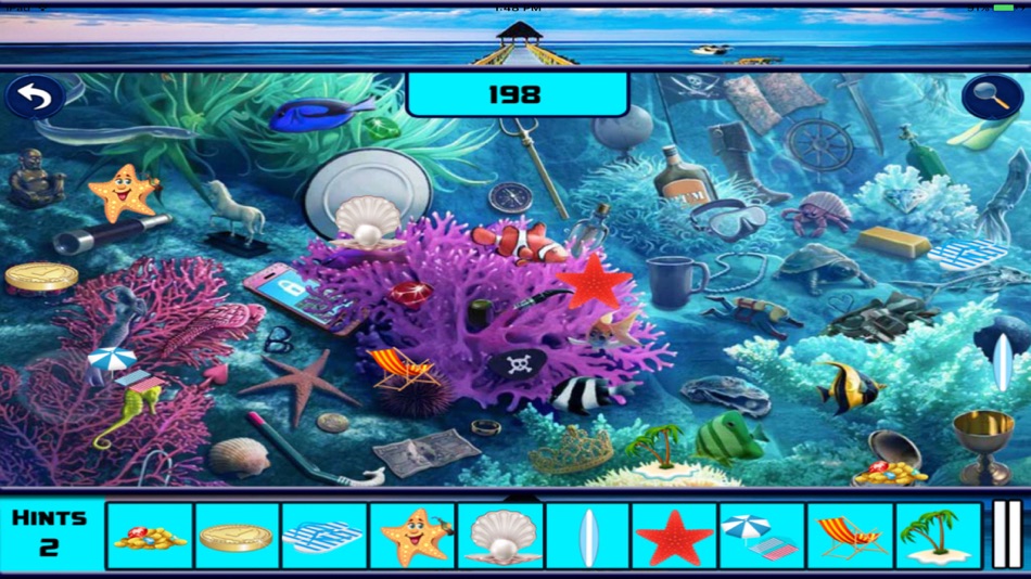 #4. Hidden Objects:Seaside Mystery (iOS) 由: rinku patel