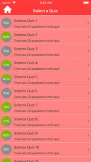 science for kids quiz iphone screenshot 2