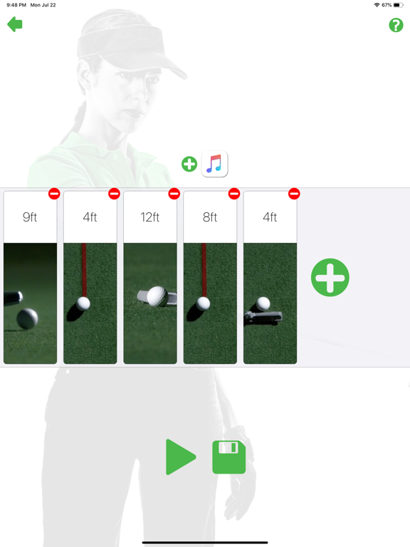 MakeMorePutts iPad screenshot 4 - Sports app