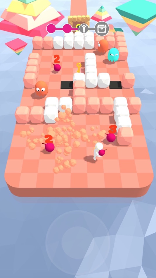 #2. Bomb Man 3D! (iOS) 来自: 泽鹏 韦