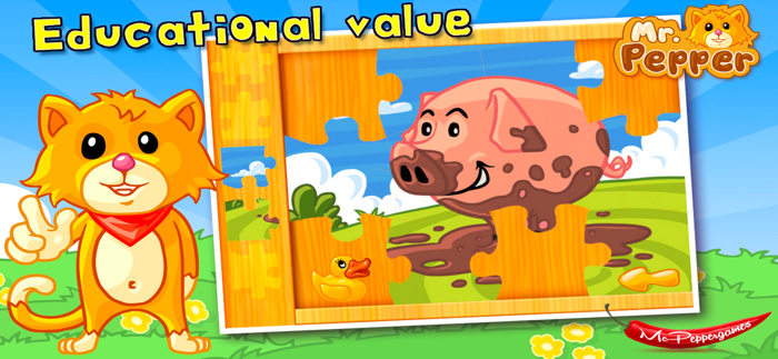 Animal Puzzle Jigsaw for KIDS