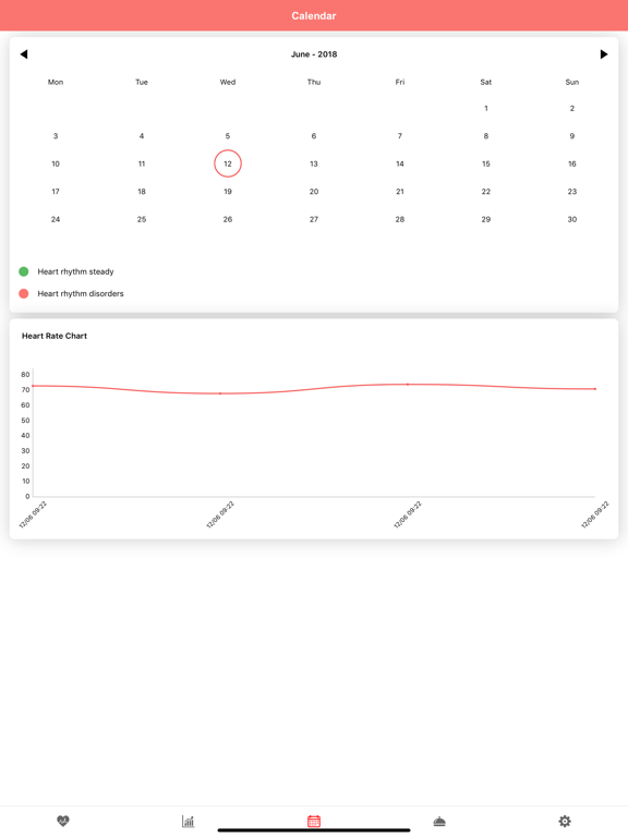 Screenshot #5 pour Heartbeat - Heart Rate Monitor