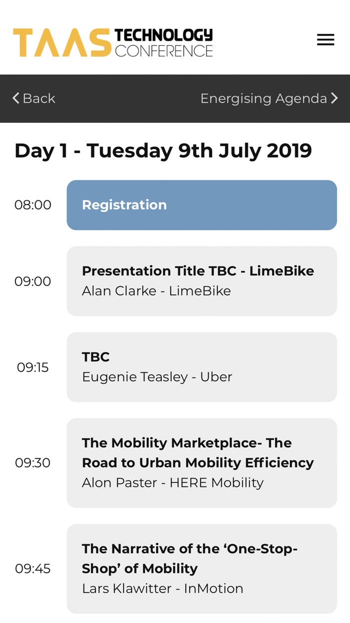 TaaS Technology Conference