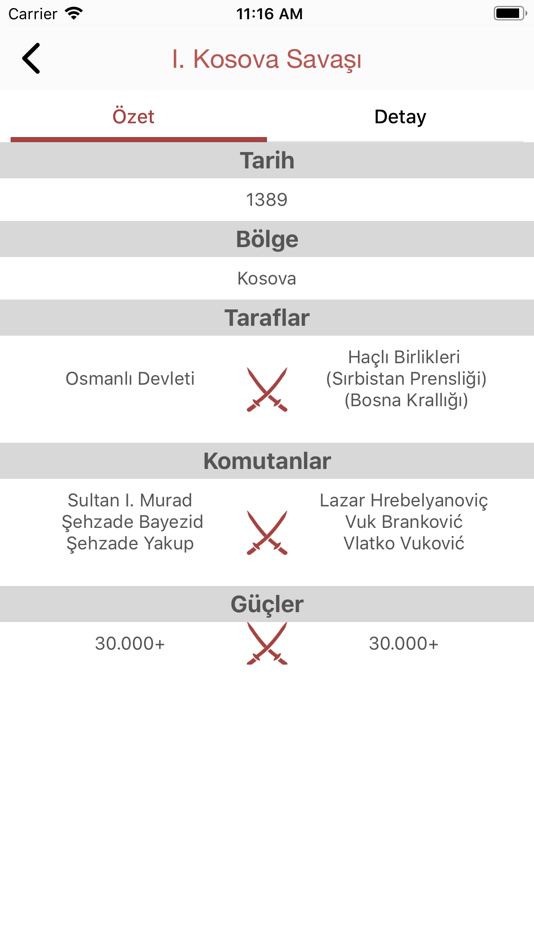 #6. Osmanlı Tarihi (iOS) Podle: Ahmet Selman Durak