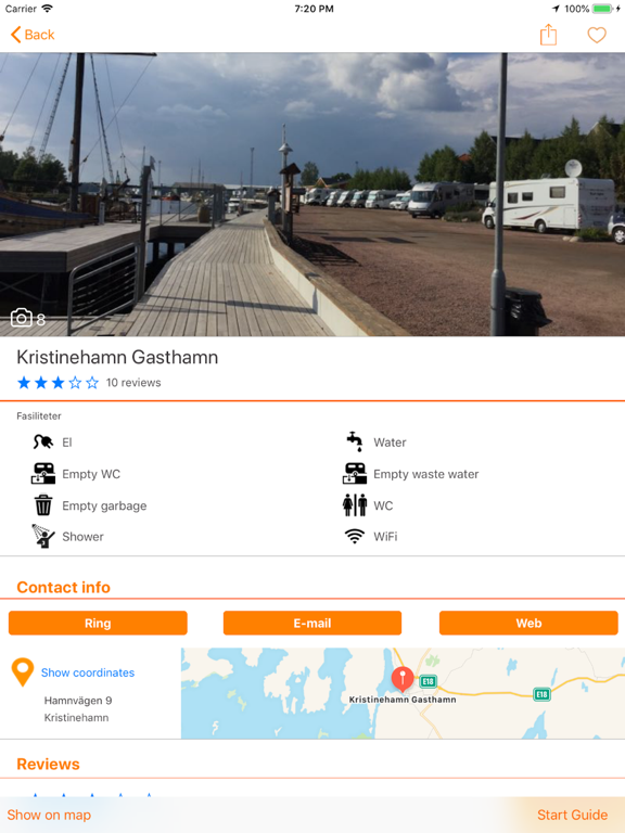 Screenshot #5 pour MotorHomeApp