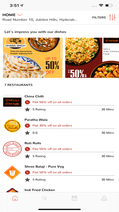 Flash - Food Delivery App screenshot 3