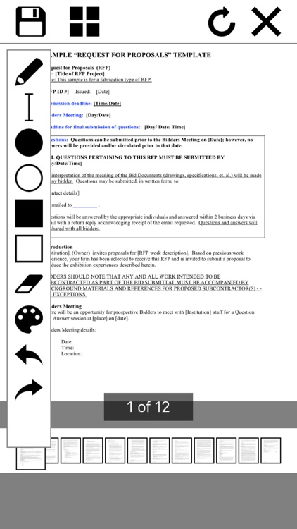 OffiPDF Editor for PDF files screenshot-0