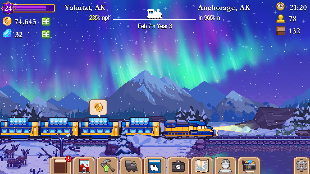 Tiny Rails - Free Hack screenshot 3 - iOS game interface