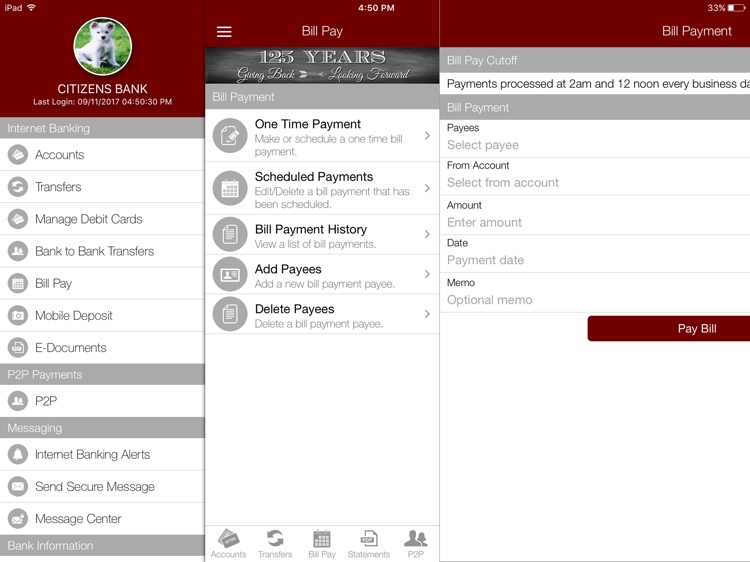 Citizens Bank WI for iPad screenshot-4