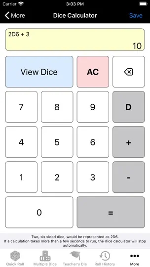 Скриншот Natural 20 Lite App на iPhone 8