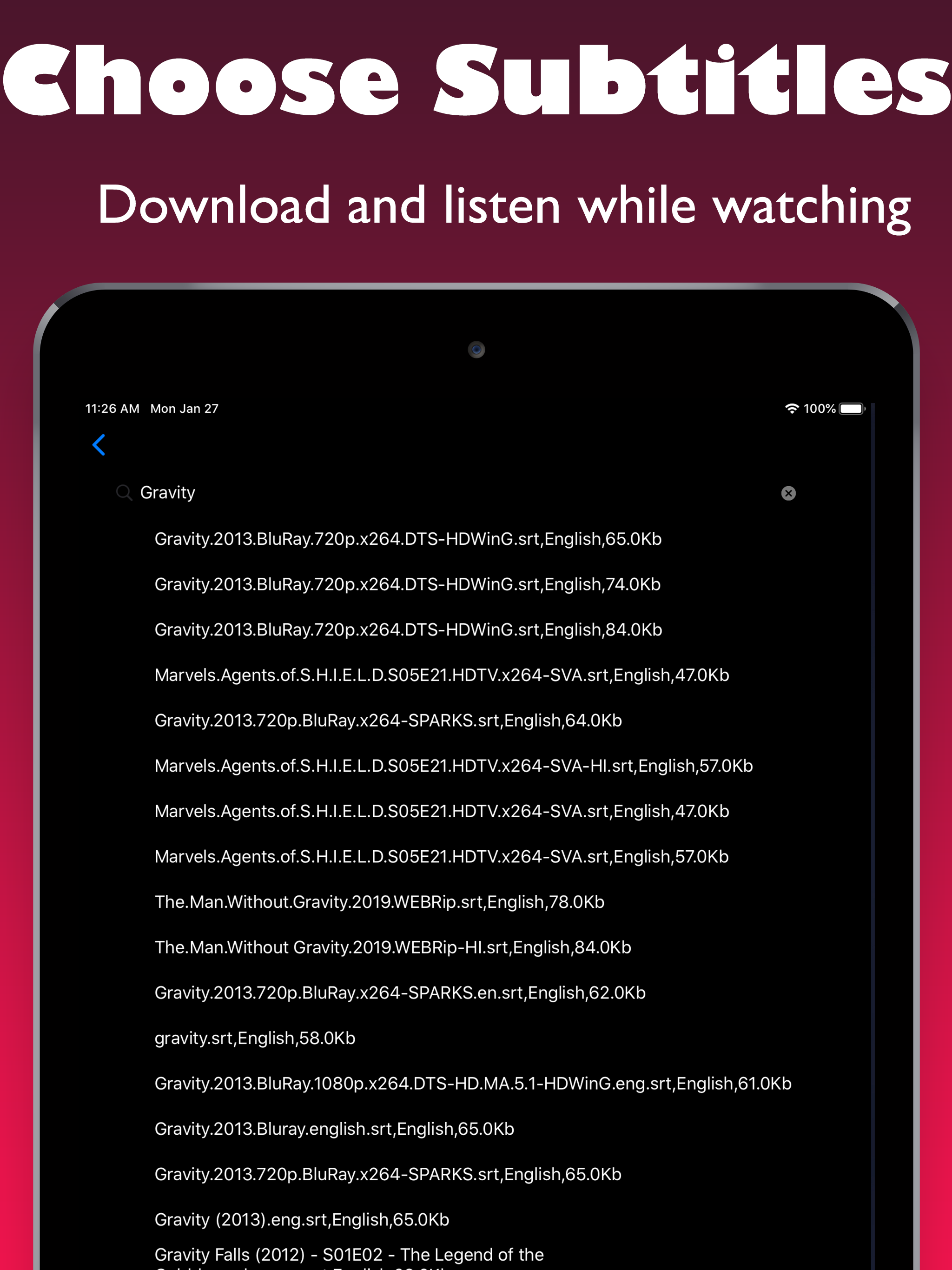 Subtitle Reader Text to Speech