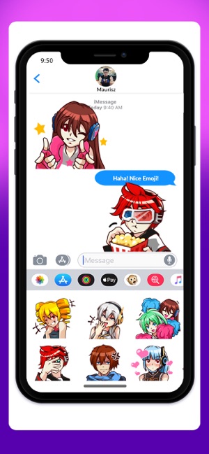 Tokyo Anime Emojis Sticker(圖5)-速報App