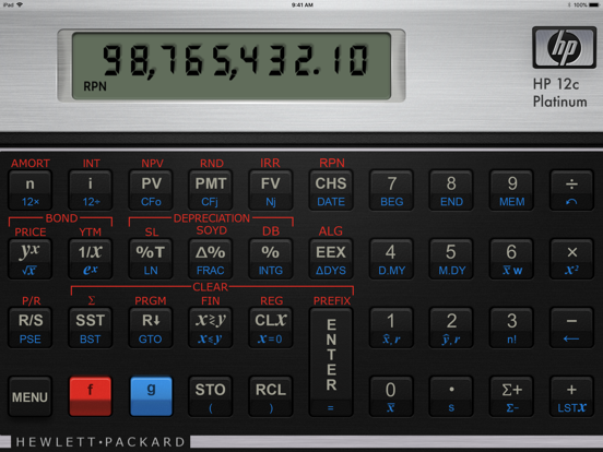 HP 12C Platinum Calculatorのおすすめ画像1