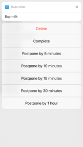 SmallTask - Simple To-Do List screenshot