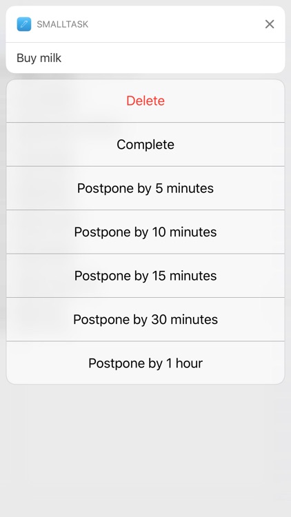 SmallTask - Simple To-Do List