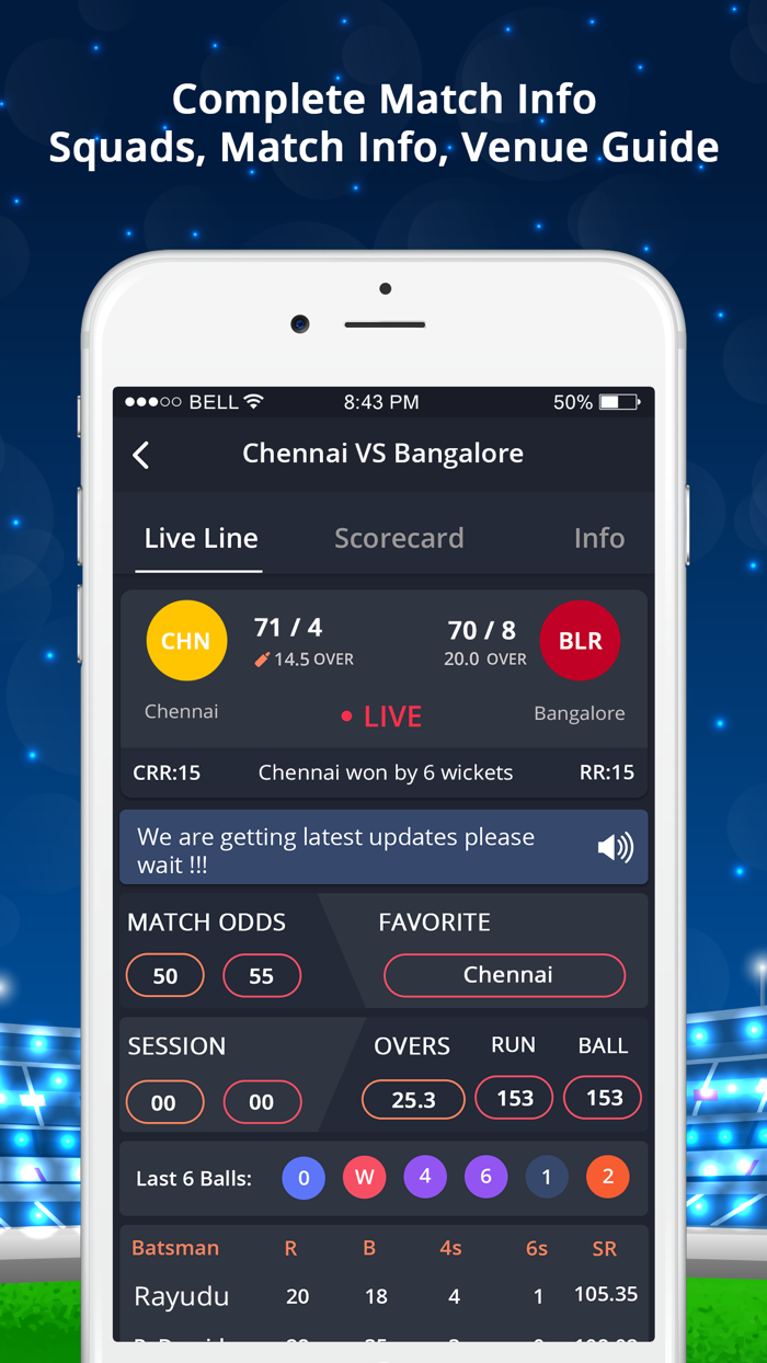 LineGuru  Cricket Live Line