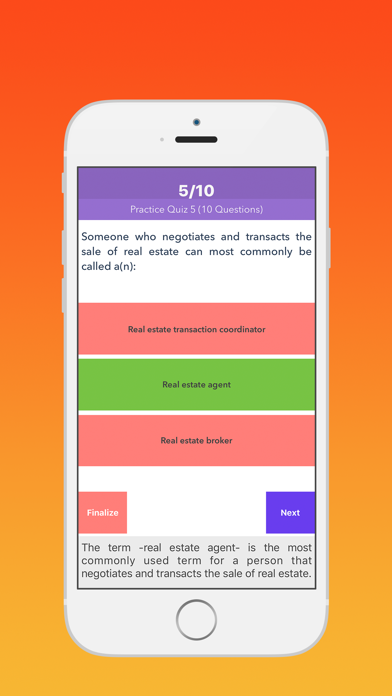 Screenshot #3 pour South Dakota  Real Estate Test