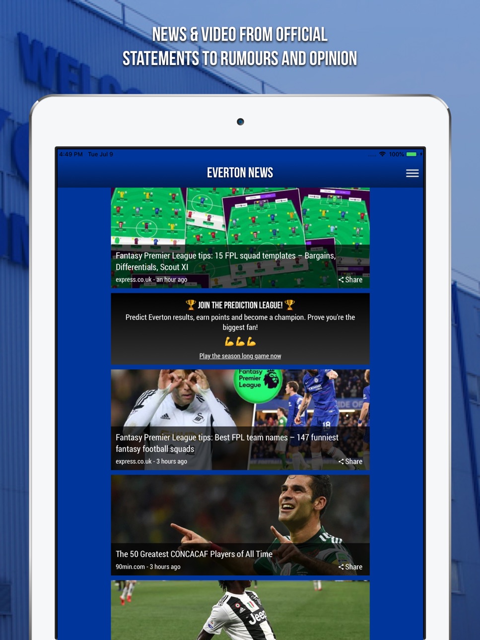 iPad screenshot