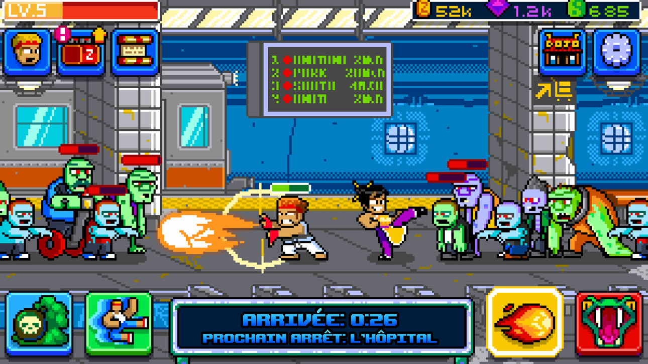Kung Fu Z Hack screenshot 5 - iOS game interface