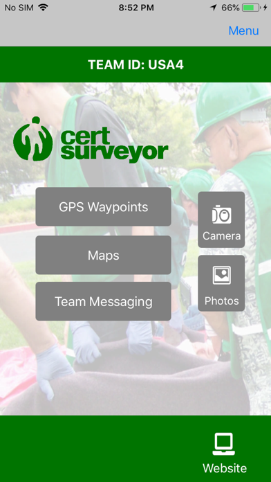 CERT Surveyor Screenshot