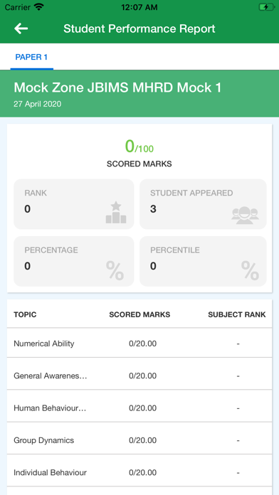 App screenshot
