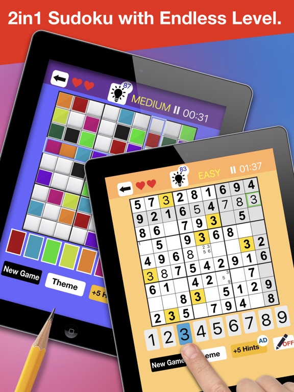 Screenshot #4 pour Soduko 2in1 - jeu cérébr