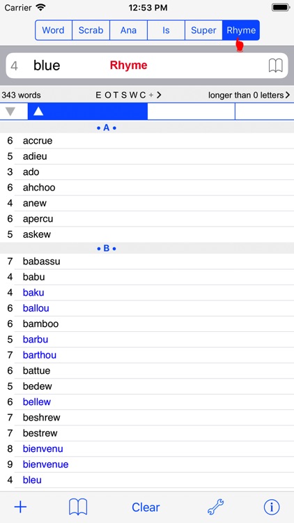 English Words Finder PRO screenshot-4