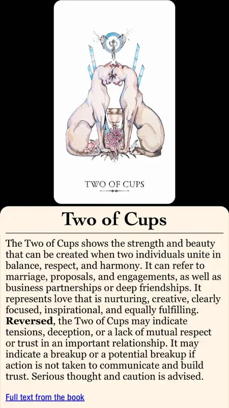 Linestrider Tarot screenshot 4 of 5