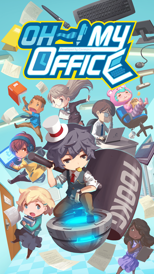 #4. OH~! My Office - Boss Sim Game (iOS) 由: Twitchy Finger Ltd