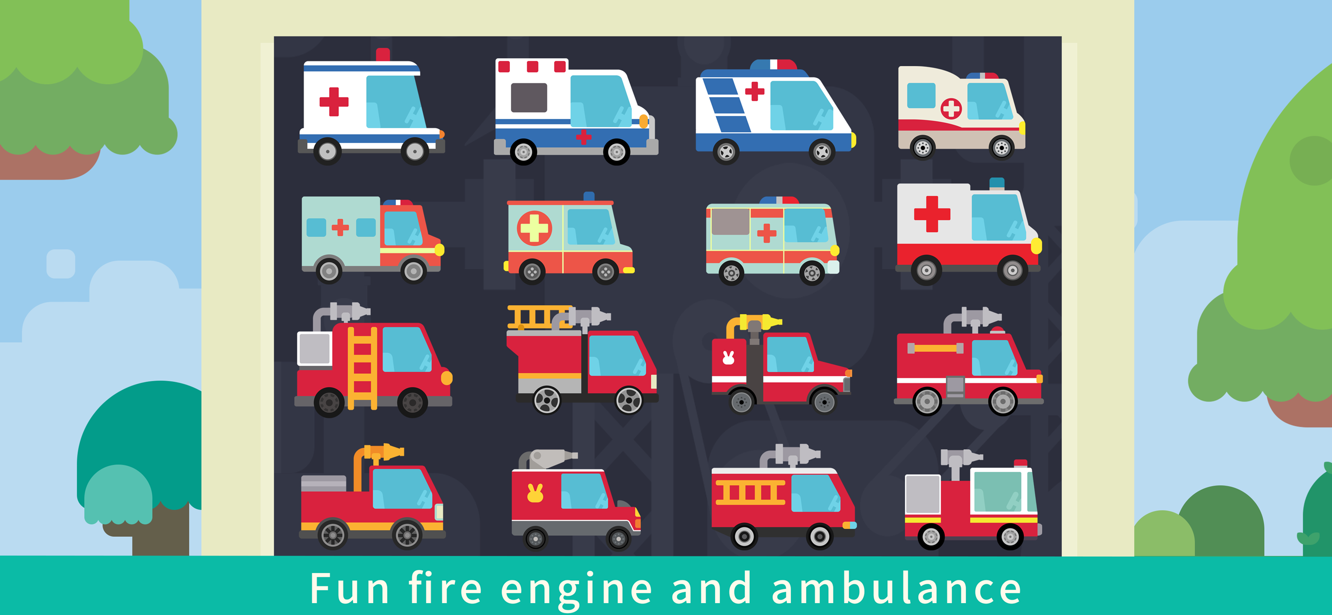 Dodoo Rescue Team: Car Games screenshot 4
