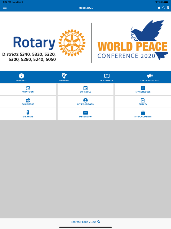 Rotary World Peace Conference