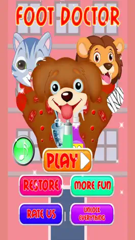 Game screenshot Baby Pet Foot Doctor Girl Game hack