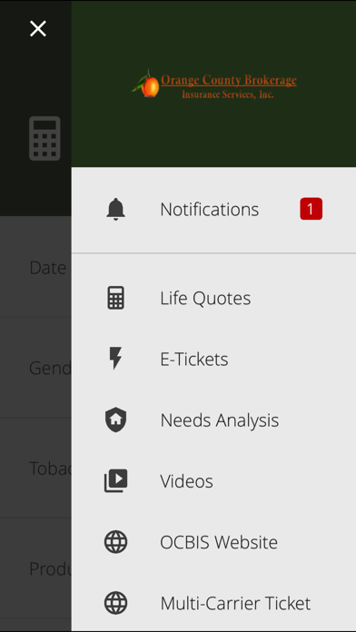 Orange County Brokerage Screenshot