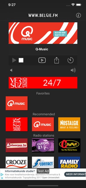 Belgie.FM Radio on the App Store