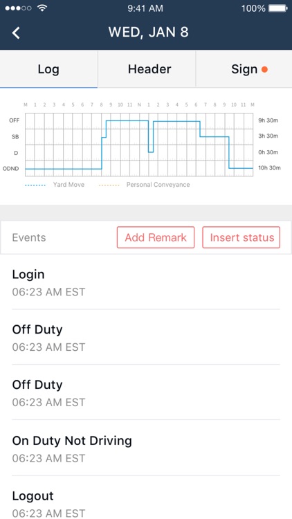 UBTSHIELD Truck Logbook