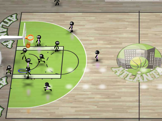 ‎Stickman Basketball Screenshot
