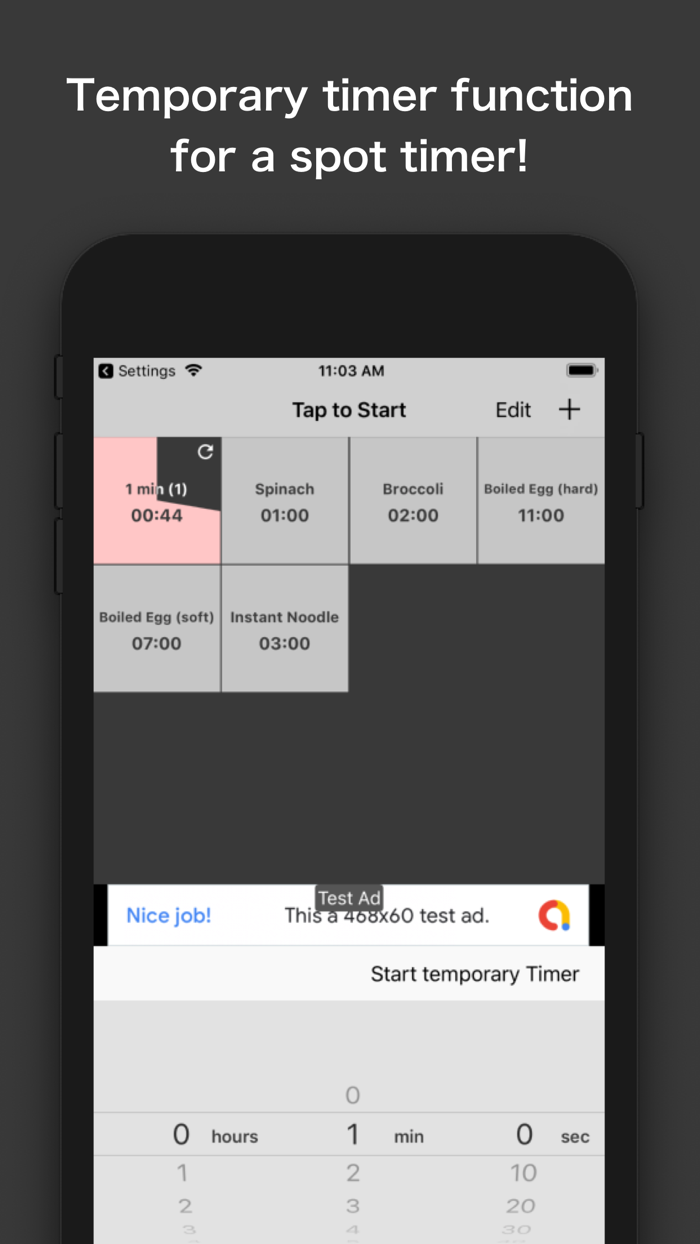 Savable Kitchen Timer