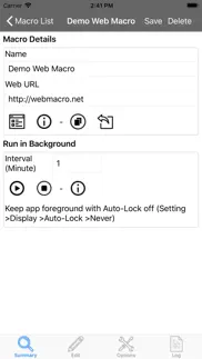 web macro bot: record & replay iphone screenshot 3