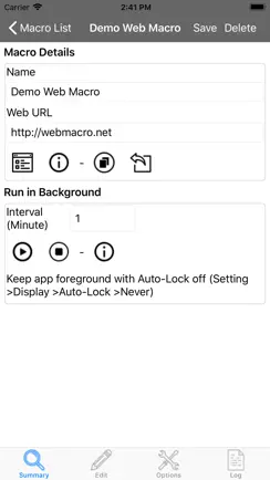 Web Macro Bot: Record & Replay iPhone image 3