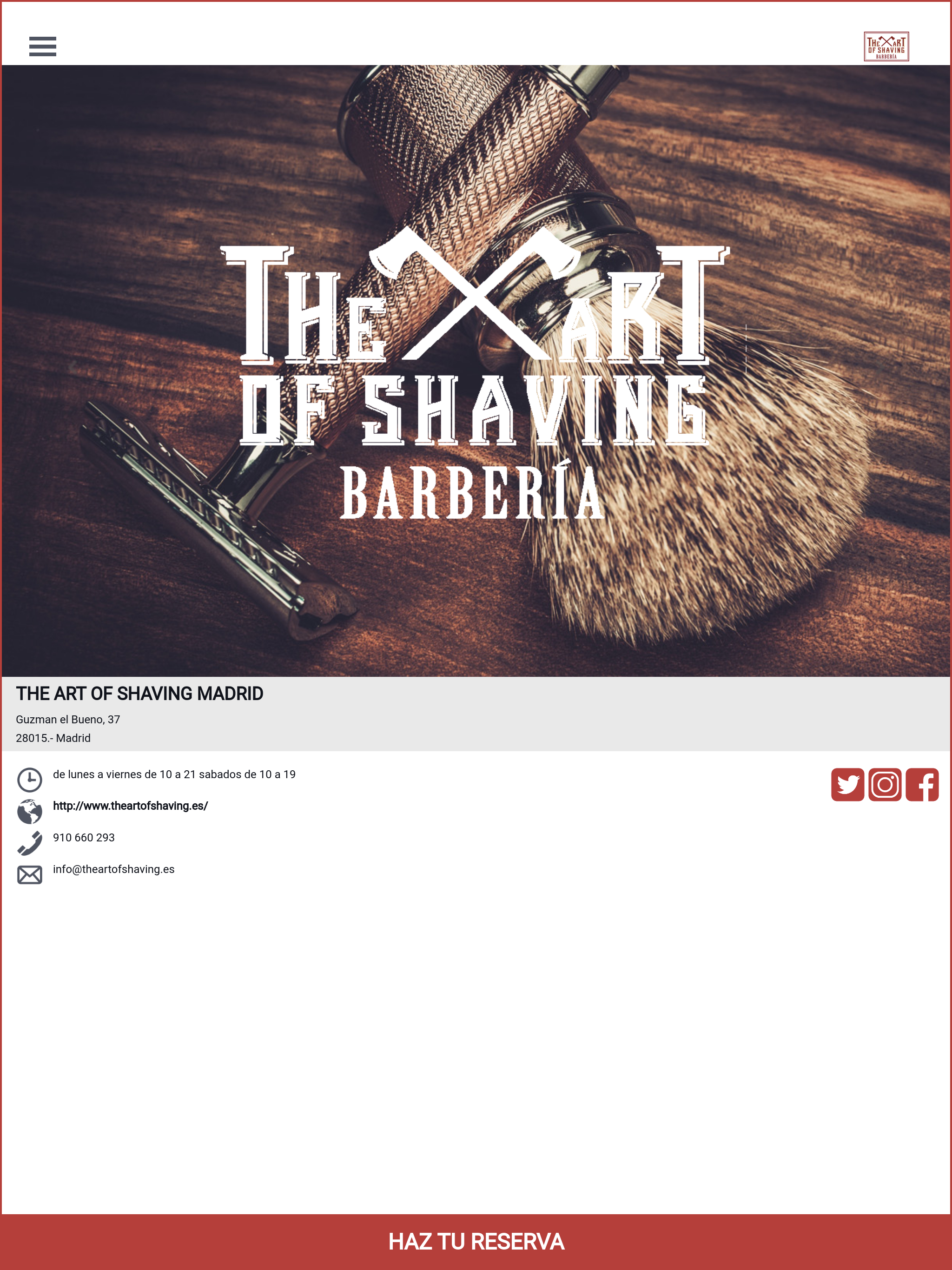 The Art Of Shaving