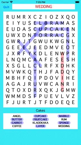 Game screenshot Food Word Search apk