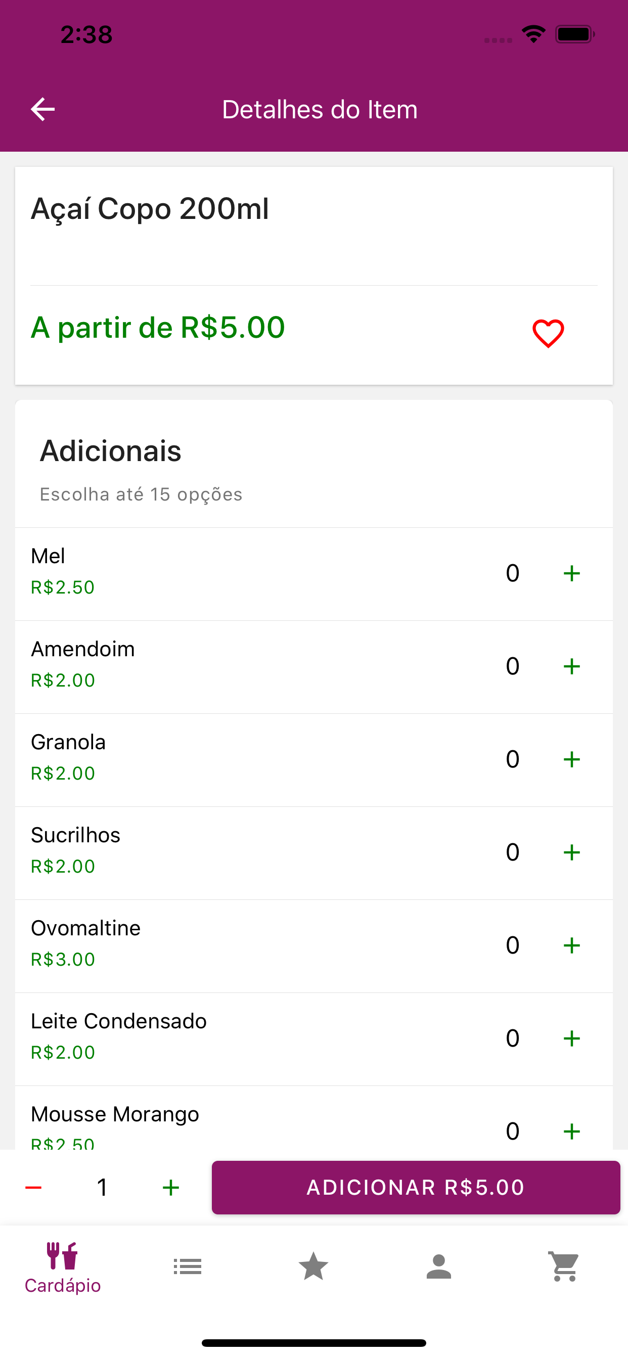 Açaí Da Praça - Delivery screenshot 3