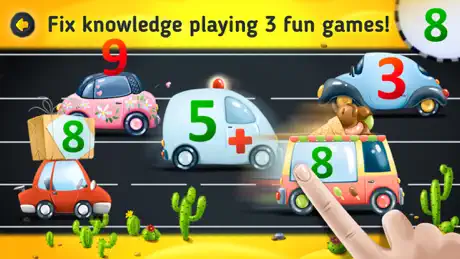 Numeros matemáticas juegos 3 4