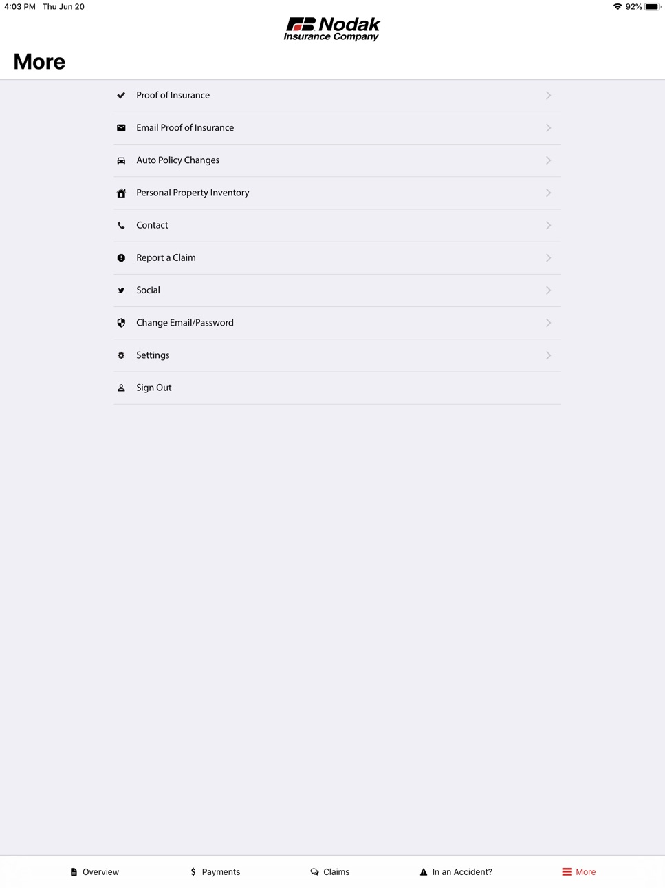 iPad screenshot
