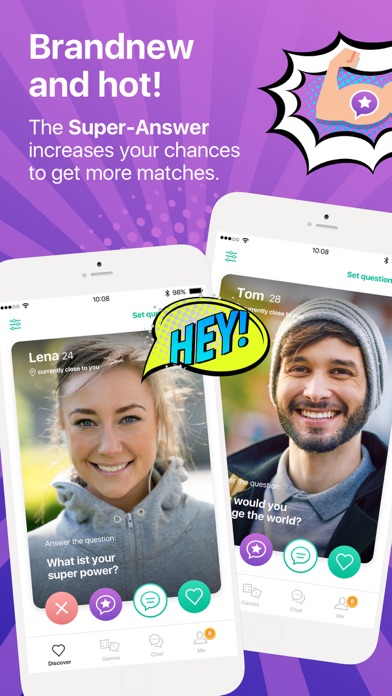 Candidate – Dating App Screenshot