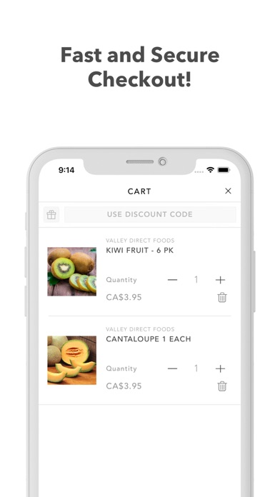 Valley Direct Foods Screenshot