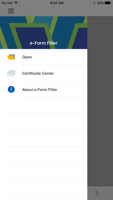 How to cancel & delete e-Form Filler from iphone & ipad 1
