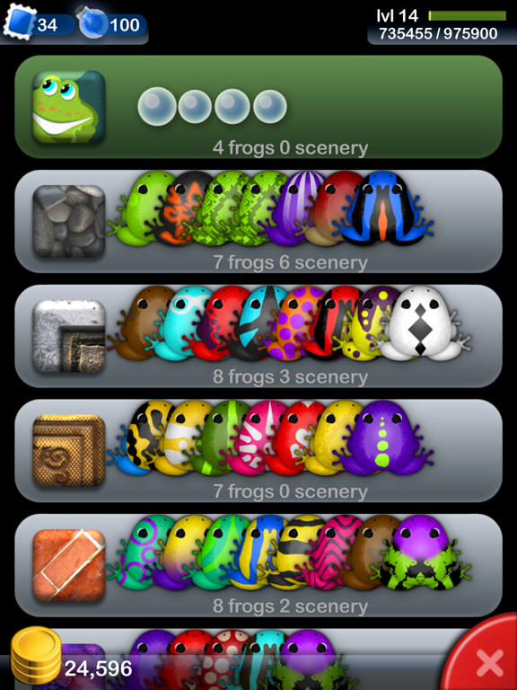 Pocket Frogs iPad app afbeelding 3