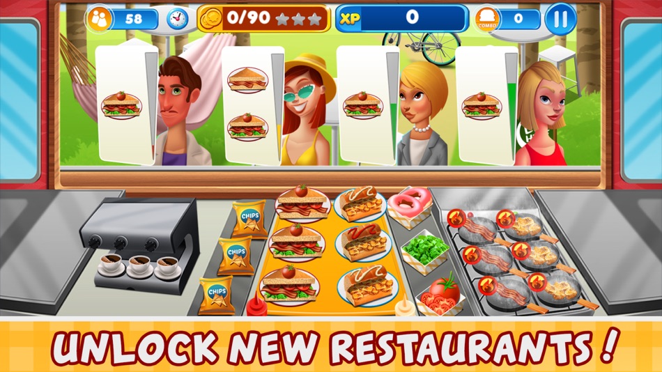 Cooking Games Restaurant Fever - 1.1 - (iOS)