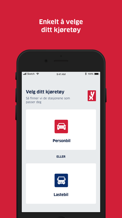 YX Norge Screenshot